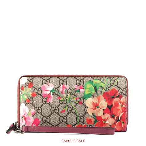 gucci bloom wallet bag|genuine gucci women wallet.